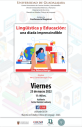Conferencia Magistral: “Lingüística y Educación: una díada imprescindible”.