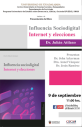 imagen Presentación del Libro “Influencia sociodigital, internet y elecciones”.