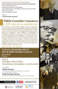 Coloquio Internacional “Pablo González Casanova: A 100 años de su nacimiento”. Conferencia: “Estudios sobre Comercio, inversiones extranjeras y teoría social”. 
