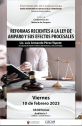 Conferencia en Materia de Amparo: “Reformas recientes a la Ley de Amparo y sus efectos procesales”