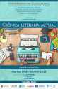 Conferencia Charla: “Crónica literaria actual”
