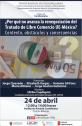 Conferencia: “¿Por qué no avanza la renegociación del Tratado de Libre Comercio UE-México? Contexto, obstáculos y consecuencias”