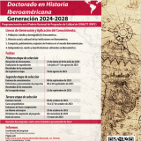Convocatoria: Doctorado en Historia Iberoamericana Generación 2024-2028