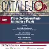 Programa Catalejo: coproducción de Canal 44 y CUCSH. Tema de esta semana: “Proyecto Universitario Animales y Praxis”